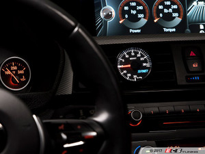 Turner Motorsport 45mm Boost Gauge - Blue & White