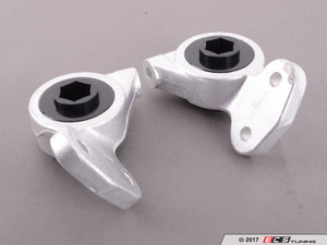 Turner Motorsport Polyurethane Front Control Arm Bushings - 95A - Pre-Installed In Brackets