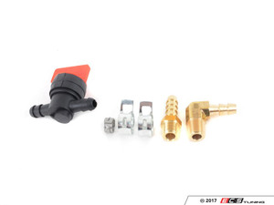 Complete Turner Baffled Oil Catch Can Kit - 8oz