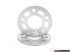 10mm Wheel Spacers - Silver (Pair) | ES3476426