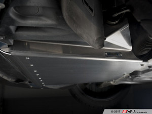 Turner Motorsport Aluminum Skid Plate - Mill Finish