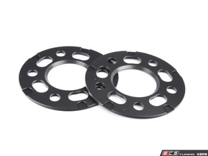 Turner Motorsport Black Wheel Spacer & Bolt Kit - 3mm