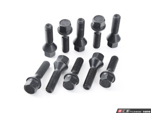 Turner Motorsport Black Wheel Spacer & Bolt Kit - 10mm