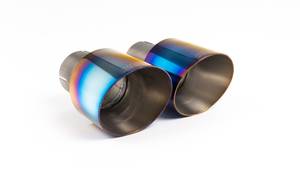 Milltek Cat Back Road+ Part Resonated GT-100 Burnt Titanium Trims