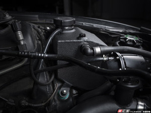 N54 Aluminum Coolant Expansion Tank Relocation Kit - 135i