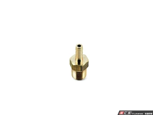 Brass Barbed Hose Fitting 1/8" Hose ID, 1/8 NPTF Male End