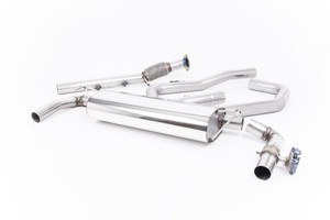 Milltek Cat-Back Exhaust with Titanium GT-115 Tips - Removes OPF - Hyundai / Kia i30 N Performance 2.0 T-GDi Fastback (275PS - OPF/GPF models only)