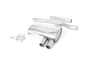Milltek GPF/OPF Back Exhaust with Titanium GT-90 Tips - New Mini Mk3 (F56) Mini Cooper S 2.0 Turbo (UK and European models) - LCI with GPF/OPF Only