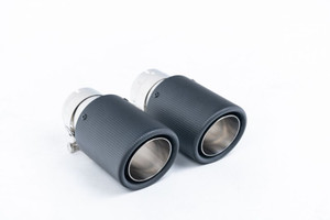 Milltek Non-Valved (Louder) Rear Silencer Bypass with JET-90 Carbon Tips - M135 Valance - BMW 1 Series 120i & 125i (F20 & F21 - B48 Engine Only inc OPF Models)