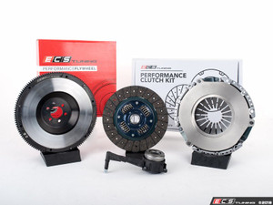 ECS Tuning Stage 2 Performance Clutch Kit with Lightweight Forged Steel Flywheel (18.85lbs) | ES3480026
