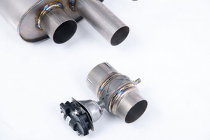 Milltek Upgrade Kit to Signature Series Titanium Axle Back from any existing Milltek Sport Stainless Options (RS6 + RS7 C8) - Audi RS6 C8 4.0 V8 bi-turbo (Non OPF/GPF Models- USA / ROW) - Signature Series Titanium