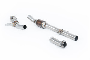 Milltek Large Bore Downpipe and Hi-Flow Sports Cat (For OE Systems Only)