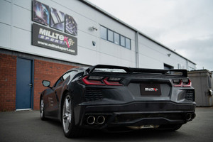 Milltek Cat-back with Polished Tips - Chevrolet Corvette Stingray (C8) 6.2L V8 (Non-OPF/GPF Models)
