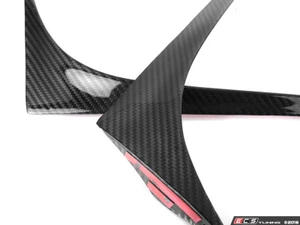 Carbon Fiber Hatch Spoiler Side Blades - Set