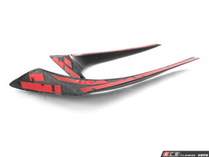 Carbon Fiber Hatch Spoiler Side Blades - Set