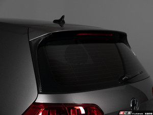 Carbon Fiber Hatch Spoiler Side Blades - Set