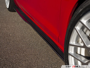 Carbon Fiber Side Skirt Extensions | ES3521493