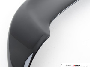 Rear Hatch Spoiler Lip Extension - Gloss Black Fiberglass