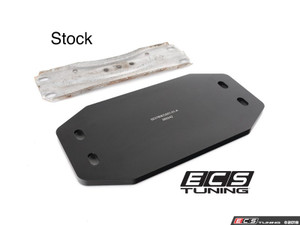 Audi B8 Billet Tunnel Brace - Black