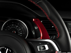 Aluminum Paddle Shifters - Polished Red Anodized