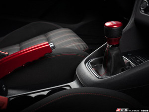 ECS Billet Aluminum Parking Brake Handle - Red Anodized