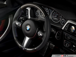 M Sport Steering Wheel - Leather/Carbon Fiber