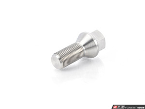 Titanium Conical Seat Wheel Bolt - 14x1.25x27mm - Priced Each