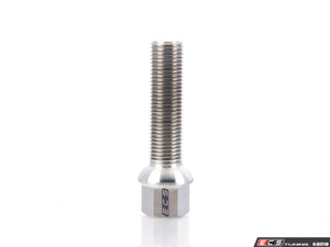 Titanium Ball Seat Wheel Bolt - 14x1.5x50mm - Priced Each