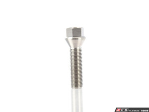 Titanium Conical Seat Wheel Bolt - 14x1.5x45mm - Set Of 10