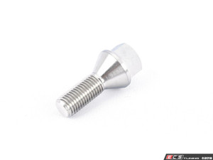 Titanium Conical Seat Wheel Bolt - 14x1.25x27mm - Set Of 16