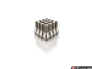 Titanium Conical Seat Wheel Bolt - 12x1.5x26mm - Set Of 16