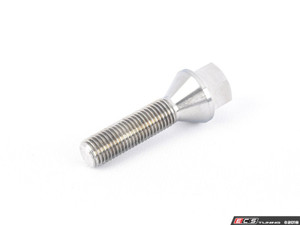 Titanium Conical Seat Wheel Bolt - 12x1.5x40mm - Set Of 20