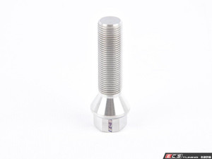 Titanium Conical Seat Wheel Bolt - 14x1.25x55mm - Priced Each