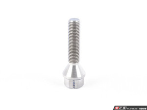 Titanium Conical Seat Wheel Bolt - 14x1.25x55mm - Set Of 16