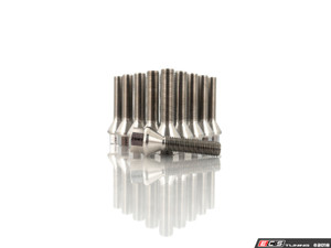 Titanium Conical Seat Wheel Bolt - 12x1.5x45mm - Set Of 16