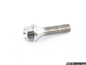 Titanium Conical Seat Wheel Bolt - 12x1.5x40mm - Set Of 16