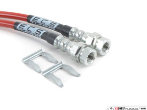 Exact-Fit Stainless Steel Brake Lines - Rear | ES3524708