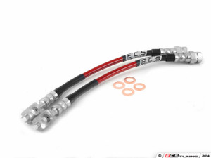 Exact-Fit Stainless Steel Brake Lines - rear | ES3477614