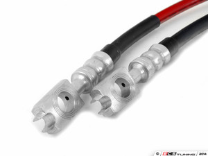 Exact-Fit Stainless Steel Brake Lines - rear | ES3477614