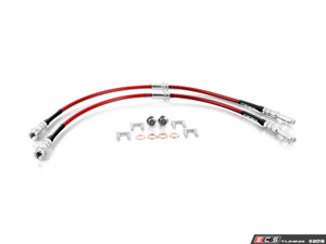 Exact-Fit Stainless Steel Brake Lines - Front | ES3477521