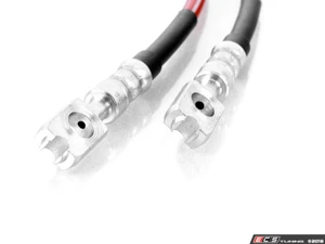 Exact-Fit Stainless Steel Brake Lines - Front | ES3477521