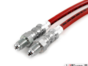 Exact-Fit Stainless Steel Brake Lines - Rear | ES3557354