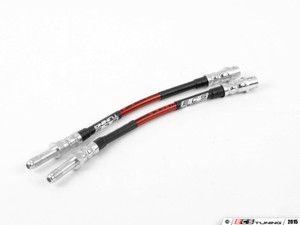 Exact-Fit Stainless Steel Brake Lines - Rear | ES3525717