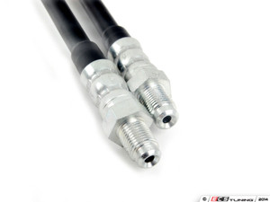 Exact-Fit Stainless Steel Brake Lines - Rear | ES3525670