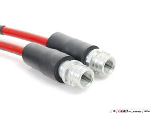 Exact-Fit Stainless Steel Brake Lines - Rear | ES3525070