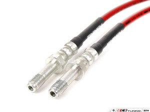 Exact-Fit Stainless Steel Brake Lines - Front | ES3525725