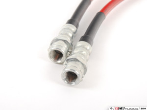 Exact-Fit Stainless Steel Brake Lines - Front | ES3525685
