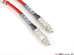 Exact-Fit Stainless Steel Brake Lines - Front | ES3525685