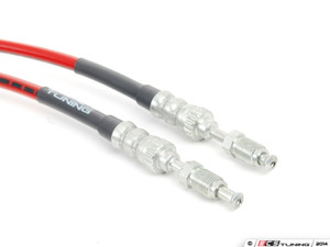 Exact-Fit Stainless Steel Brake Lines - Front | ES3525069
