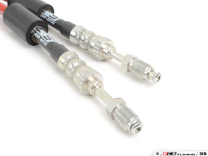 Exact-Fit Stainless Steel Brake Lines - Front | ES3525101